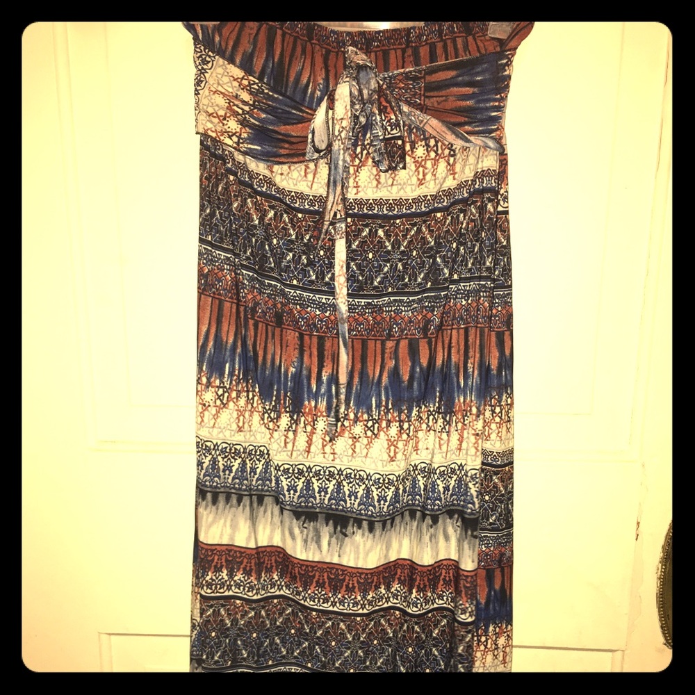 Halter maxi dress